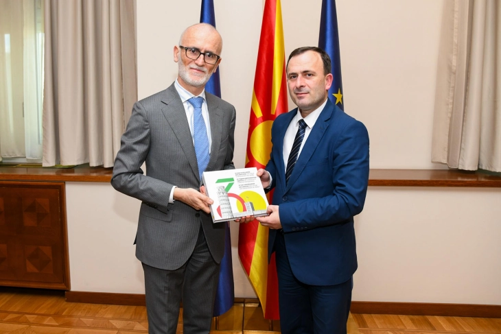 Mitreski – Silvestri: North Macedonia and Italy deepening friendly relations, support for Euro-Atlantic aspirations