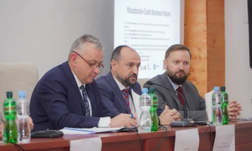 Bytyqi nga forumi i biznesit Çeki-RMV i biznesit në Manastir: Maqedonia e Veriut është një partner stabil dhe i besueshëm për investitorët