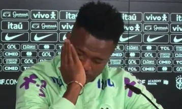 Vinicius Junior in tears as he explains impact of racist abuse