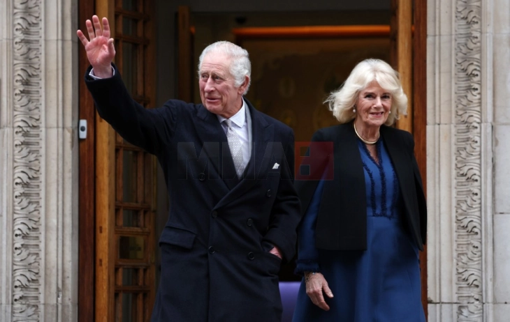 Кралот Чарлс Трети и кралицата Камила ќе присуствуваат на неделната велигденска служба во Виндзор