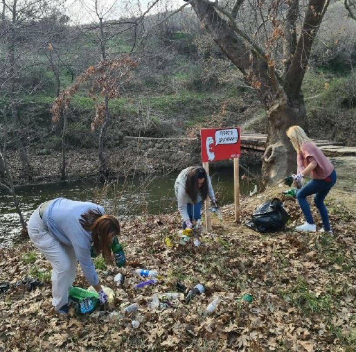 Еколошка акција на рекреативното место „Бабуна “ кај Велес