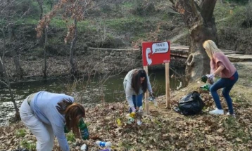 Еколошка акција на рекреативното место „Бабуна “ кај Велес