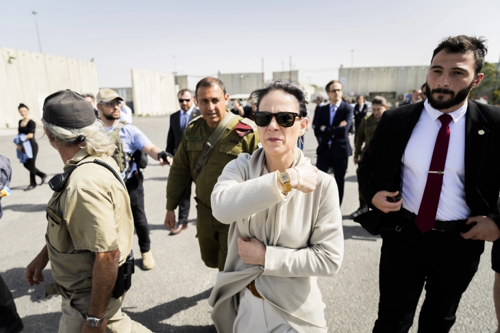 Бербок ја посети границата на Газа и се увери во потешкотиите за достава на хуманитарна помош