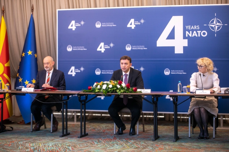North Macedonia recognized as factor of stability in the region on 4th anniversary of NATO membership