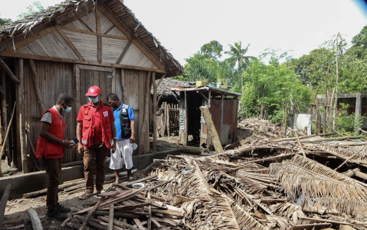 Најмалку 12 загинати во Мадагаскар како резултат на циклонот Гамане