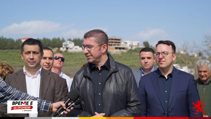 Mickoski says ruling party will lead dark campaign, opposition will lead positive campaign based on projects and solutions