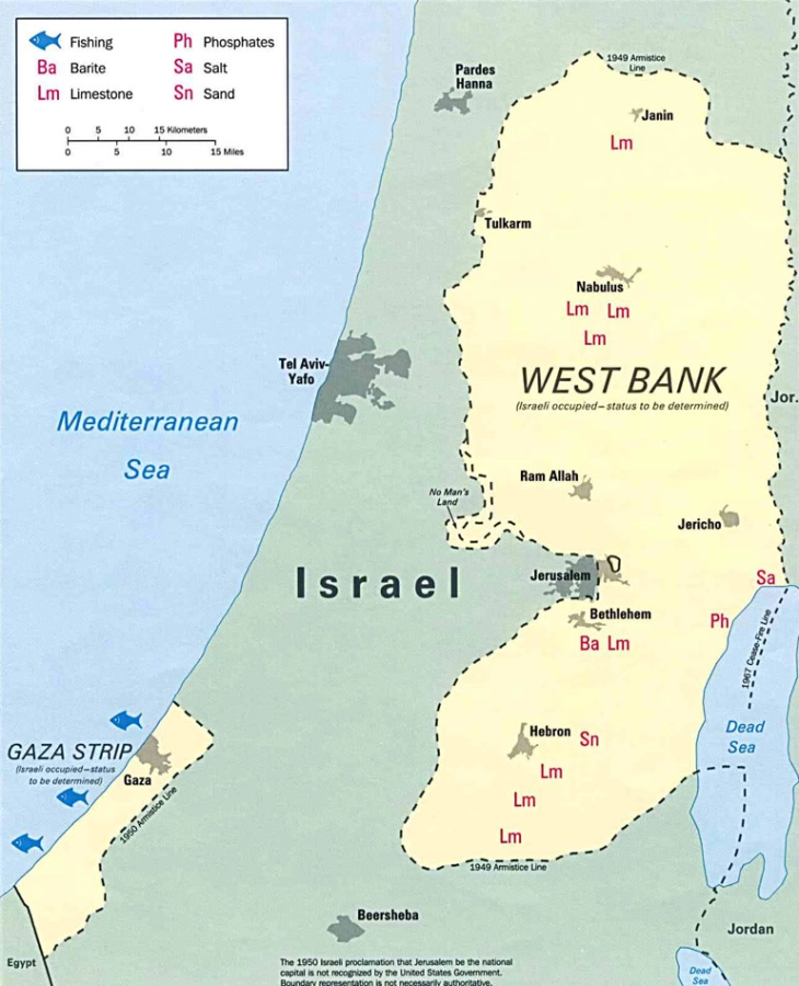 Израел минатата година конфискуваше 50.000 хектари палестинска земја на Западниот Брег