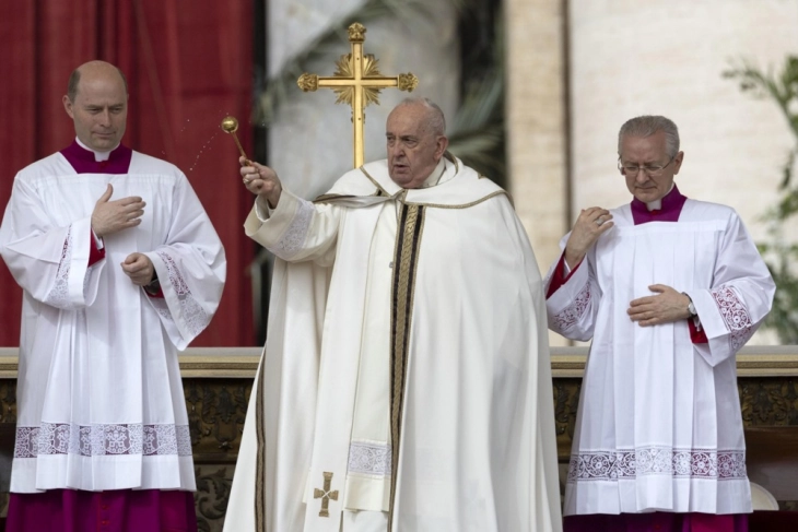 Pope issues Easter Sunday call for immediate ceasefire in Gaza