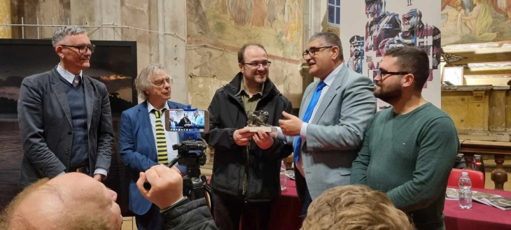 Goce Cvetanovski wins best film award at Italian festival