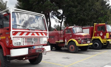 Шумски пожар под Пелистер, битолските пожарникари го контролираат