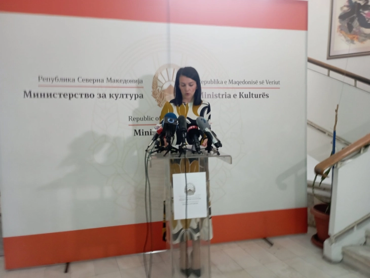 Kostadinovska Stojçevska: Nuk ka ndryshim në marrëveshjen e përgjithshme kolektive, as në marrëveshjen kolektive të Sindikatës së Kulturës