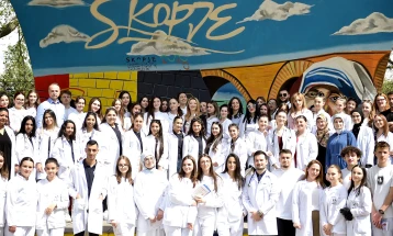 Ученици од медицински струки учествуваа на Фестивал на здравјето во Градскиот парк