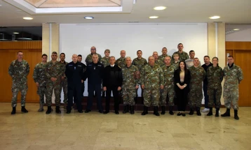 Trajnim nga SHP i Mbrojtjes greke për Forcat e Armatosura të Maqedonisë së Veriut për standardizimin dhe planifikim të mbrojtjes së NATO-s