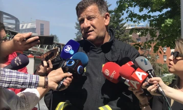 Томески: Дополнително ќе се утврдуваат причините за пожарот во Универзалната сала