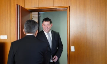 Kandidati për president dhe liderët e VLEN-it takojnë të dërguarin e posaçëm të Sllovenisë për Ballkanin Perëndimor, Frangesh