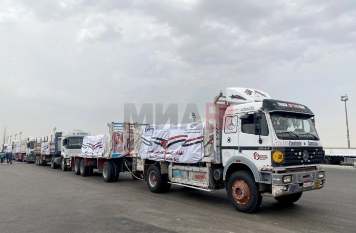 ИДФ: Во Газа вчера влегле рекордни 468 камиони со помош