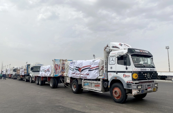 IDF: Në Gazë dje kanë hyrë një rekord prej 468 kamionësh me ndihma