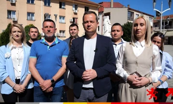 Ковачки: Со владата од ВМРО-ДПМНЕ следат реконструкции на патиштата и 7 милиони евра за локални проекти во Пробиштип
