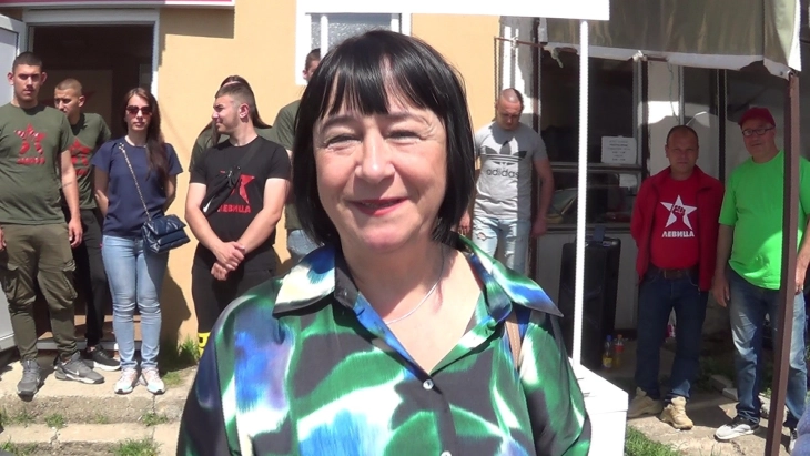 Vankovska presents election platform in Makedonska Kamenica and Delchevo