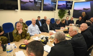 Нетанјаху свика состанок на воениот кабинет во Тел Авив