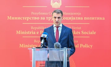 Velkovski: Labor and Social Policy Ministry’s budget damaged by over EUR 2.5 million