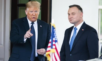 Трамп во Њујорк ќе се сретне со полскиот претседател Дуда