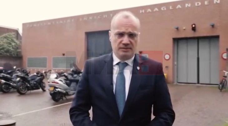 Shefi i diplomacisë shqiptare, Igli Hasani, për vizitë te Hashim Thaçi në Hagë