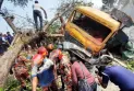 Најмалку 14 загинати во сообраќајка во Бангладеш