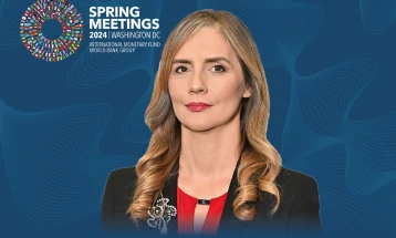 National Bank Governor Angelovska-Bezhoska to attend WB, IMF Spring Meetings