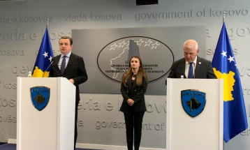 Курти: Неизрекувањето санкции ја охрабрува агресивноста на Србија, се надевам ќе започне нова етапа
