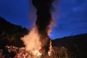 Пожари на диви депонии во Желино и Боговиње