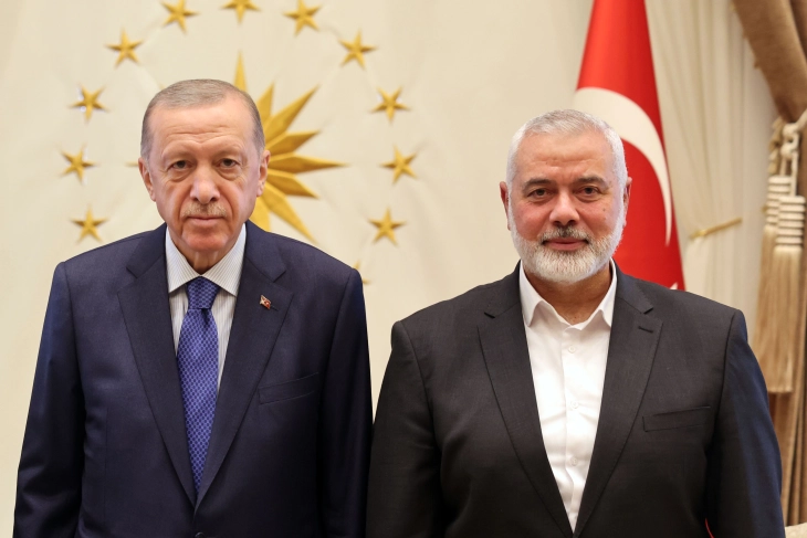 Turkey's President Erdoğan to meet Hamas chief in Istanbul