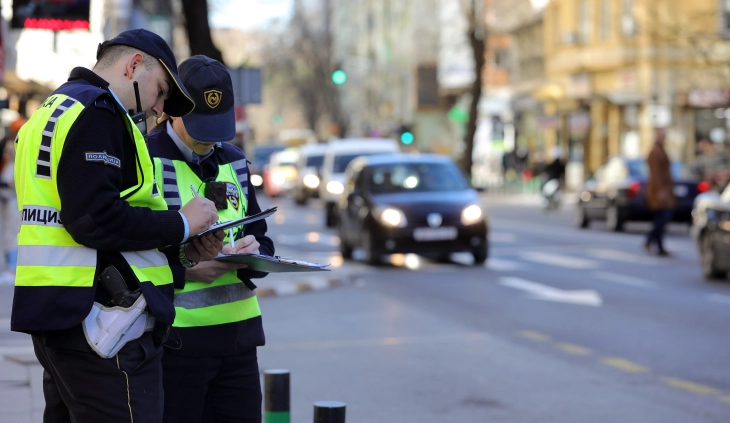 Shqiptohen 114 kundërvajtje trafiku në Shkup