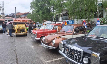 Изложба на стари автомобили „Зрно по зрно“ се одржа во Кочани