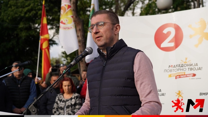 Mickoski: Thelbi i BDI-së është ta ndajë popullin në baza etnike dhe kështu mbijeton, Maqedonisë i duhet bashkim dhe unitet, jo ndarje