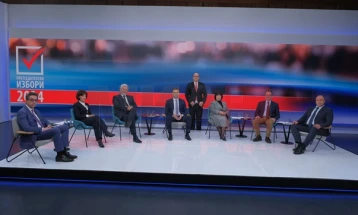 Предизборно соочување на претседателските кандидати: Ветуваат подобра иднина за државата, спротивставени ставови за уставните измени
