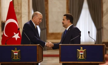 Ердоган во Багдад: Потпишаните договори се пресвртница во односите меѓу Турција и Ирак