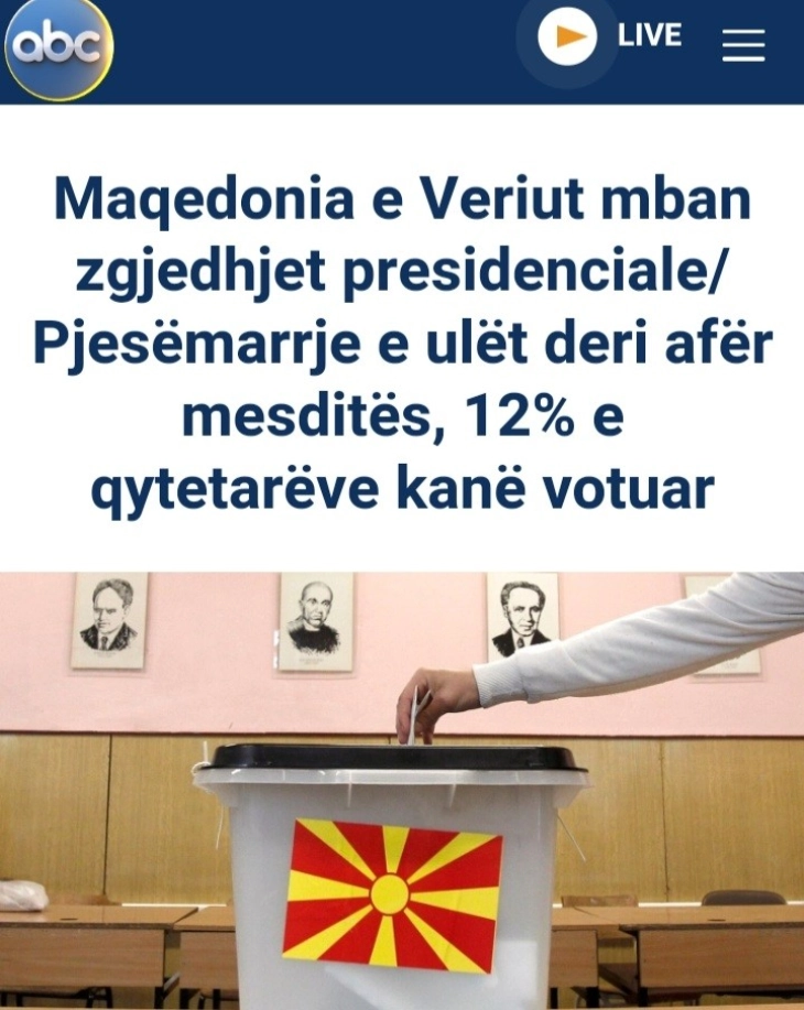 Mediat shqiptare: Procesi zgjedhor në Maqedoninë e Veriut në një atmosferë të drejtë demokratike, por me dalje të ulët
