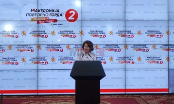 Силјановска Давкова: Во вториот круг очекувам поддршка од сите, особено од оние во опозицијата (ДПЛ)