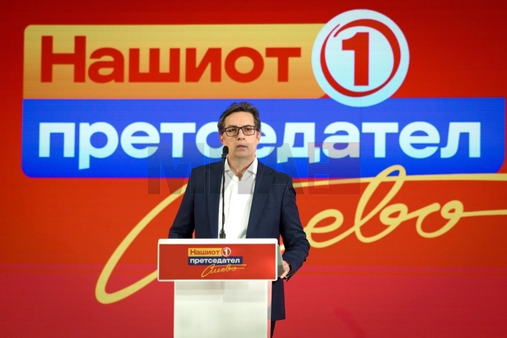 Pendarovski: Rezultatet nuk janë si që prisnim, nuk dorëzohemi, nuk do të kërkoj marrëveshje për transferimin e votave të qytetarëve (PLT)