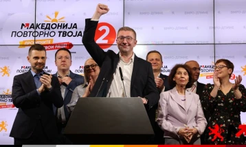 Mickoski: Ky është rezultati më i mirë i VMRO-DPMNE-së si opozitë, ky është karton i verdhë për pushtetin, vijon kartoni i kuq