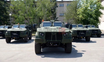 Mbretëria e Norvegjisë dhuron 76 automjete për Armatën e Maqedonisë së Veriut