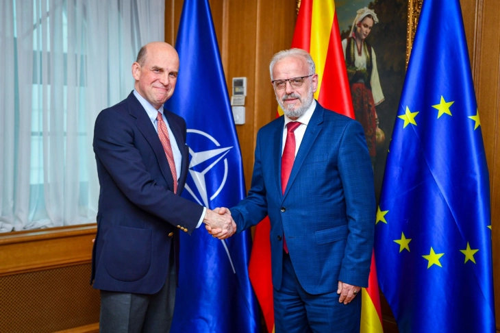 Xhaferi – Lapsley: North Macedonia valued member of NATO, dedicated to developing its defense capabilities