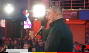 Мицкоски од Струга повика на државно обединување и масовна поддршка на коалицијата предводена од ВМРО - ДПМНЕ на 8 мај