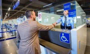 Bojmacaliev: Mbi 603,000 udhëtarë në Aeroportin Ndërkombëtar të Shkupit në tremujorin e parë të 2024