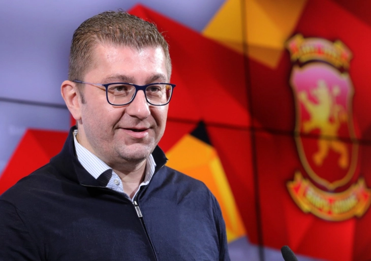Mickoski says he expects Siljanovska Davkova to win over 500,000 votes, VMRO-DPMNE over 55 MP seats