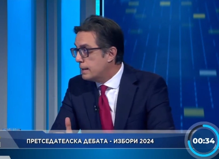 Pendarovski: Presidential candidate must have citizens' support, party deals not good for democracy