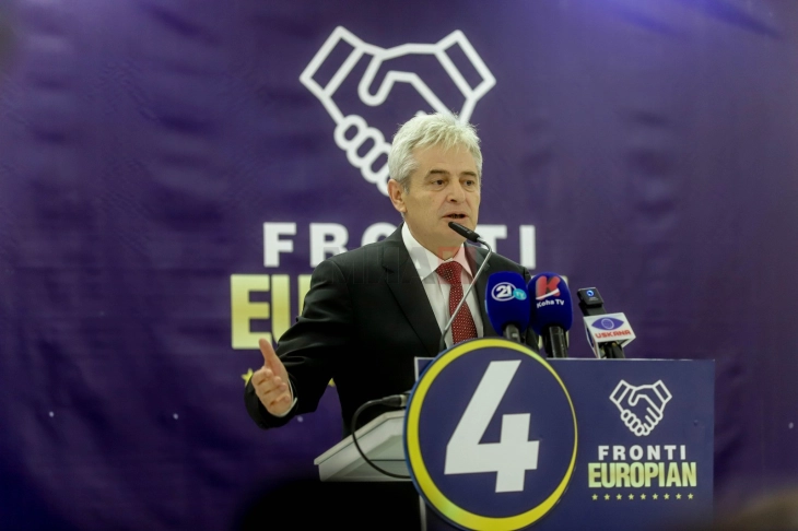 Ahmeti në Bogovinë: Fronti Evropian ofron platformë të integrimit, më 8 maj rrethojmë numrin 4