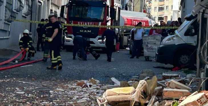 Një i lënduar rëndë në një shpërthim në një ndërtesë në Turqi