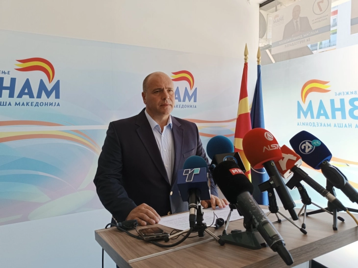 Dimitrievski says ZNAM hasn’t discussed potential coalitions with any political entity